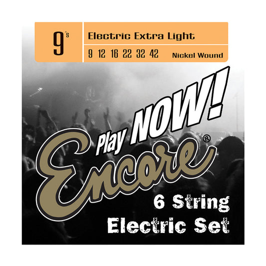 Encore Nickel Wound Electric Guitar String Set | Extra Light