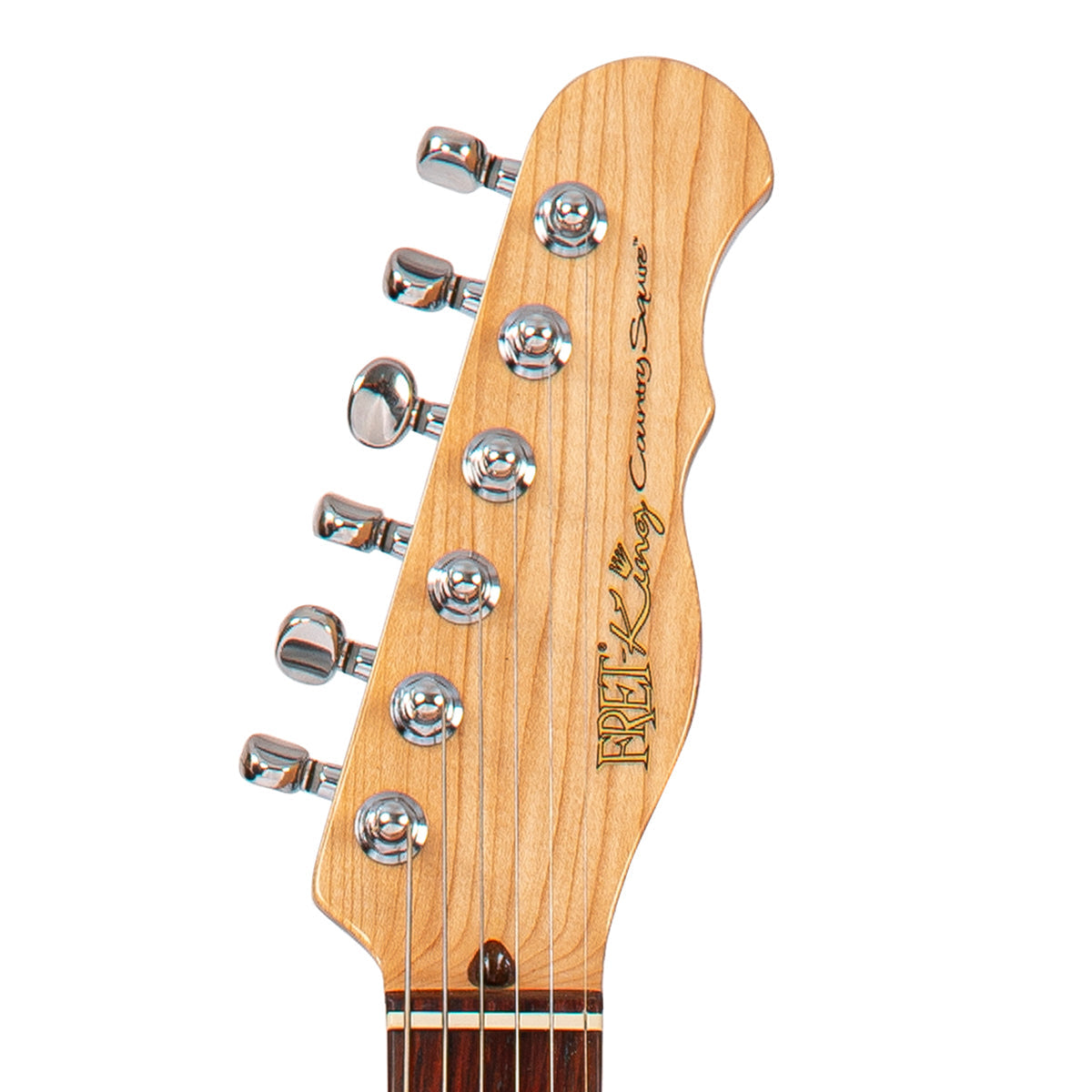 Fret-King Country Squire Semitone De Luxe | Natural Ash