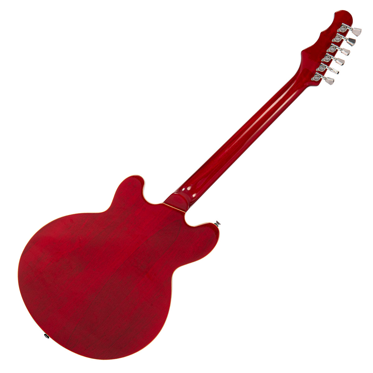 Fret-King Elise Custom with vintage style Vibrato | Cherry Red