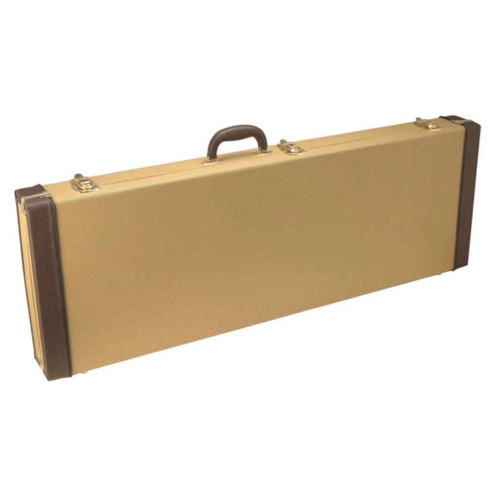 On Stage Oblong Hardshell Electric Guitar Case | Tweed