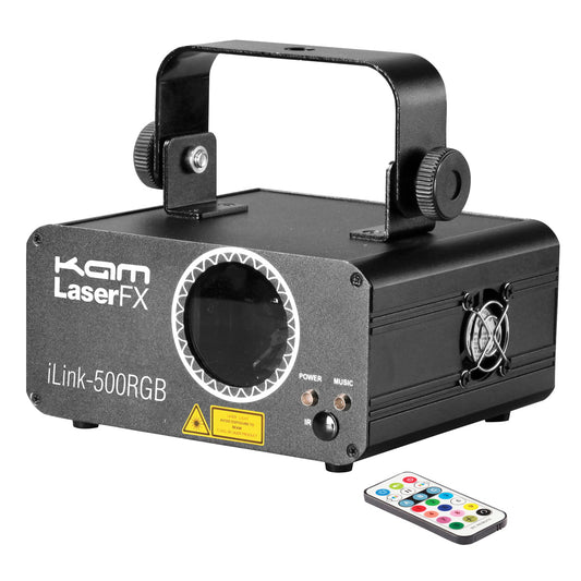 Kam iLink 500RGB Laser Light | 300mW Multi-Colour