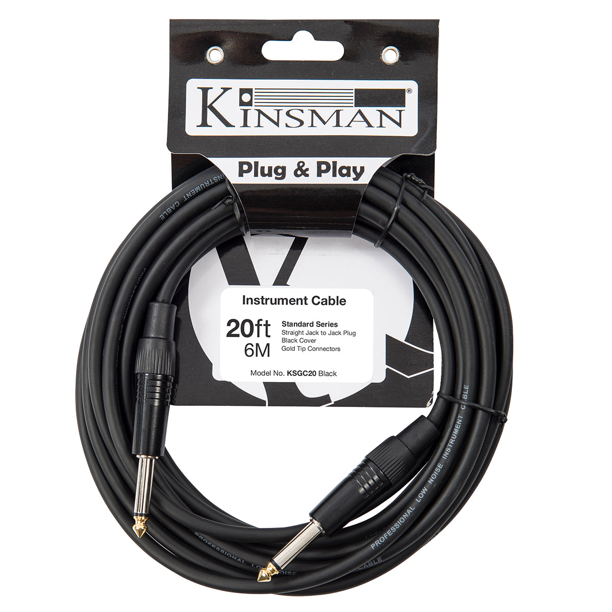 Kinsman Standard Instrument Cable | 20ft/6m