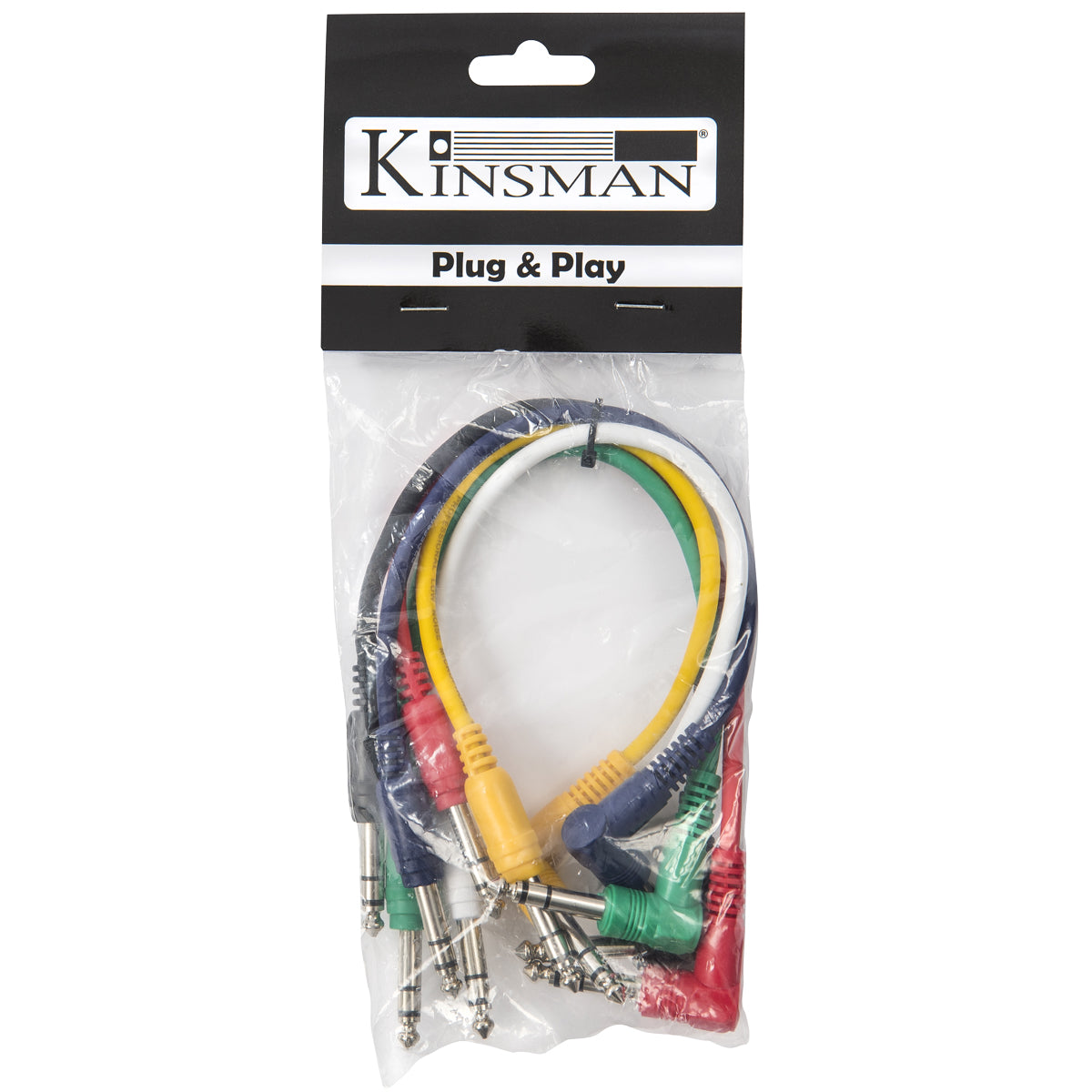 Kinsman Standard Patch Cables | 1ft/.3m | 6 Pack