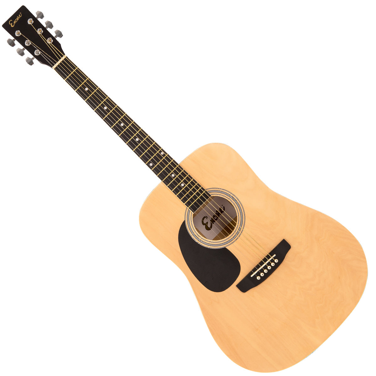 Encore Acoustic Guitar | Natural Left Hand