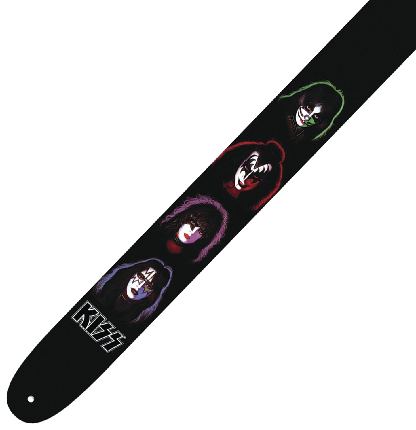 Perri's Leather Guitar Strap - Kiss - Faces