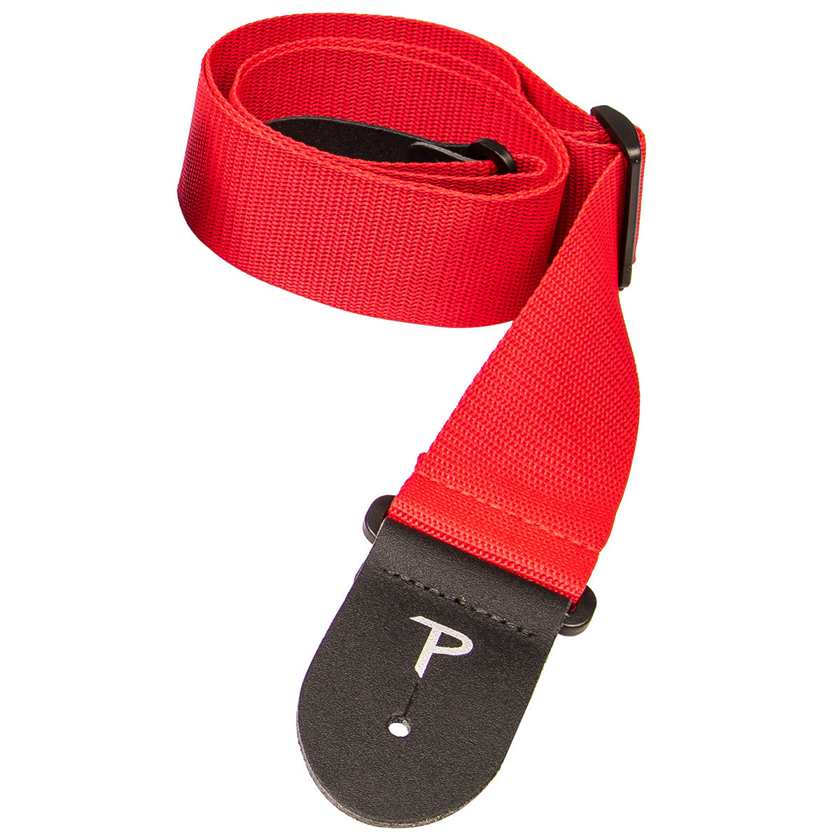 Perri's Polyester Extra Long Guitar Strap - Red