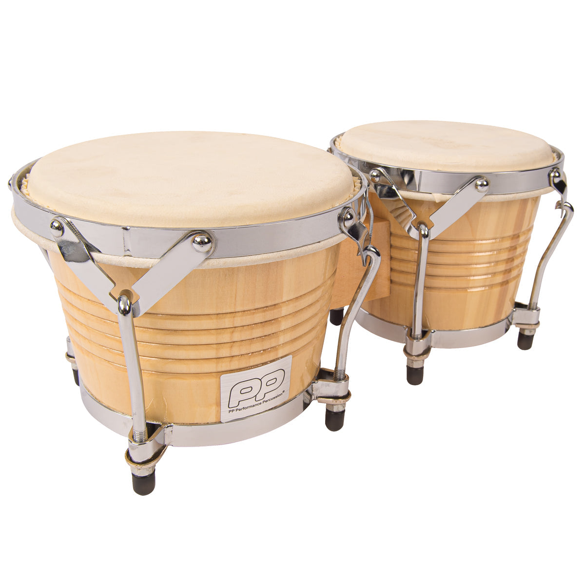 PP World Natural Wood Bongos