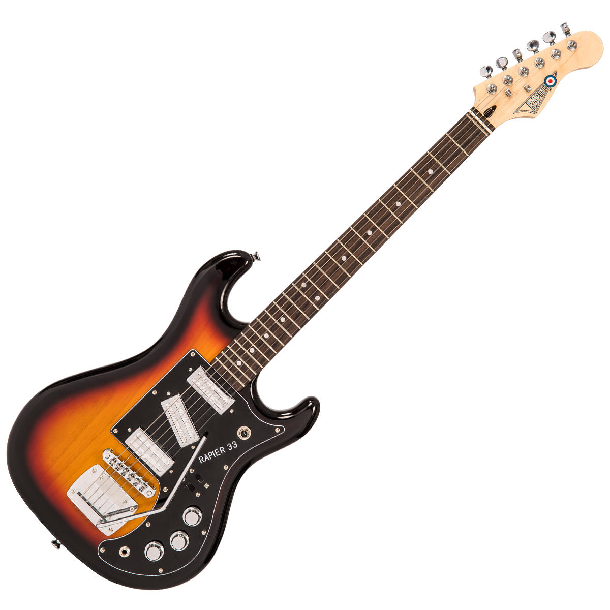 Rapier 33 Electric Guitar | 3 Tone Sunburst