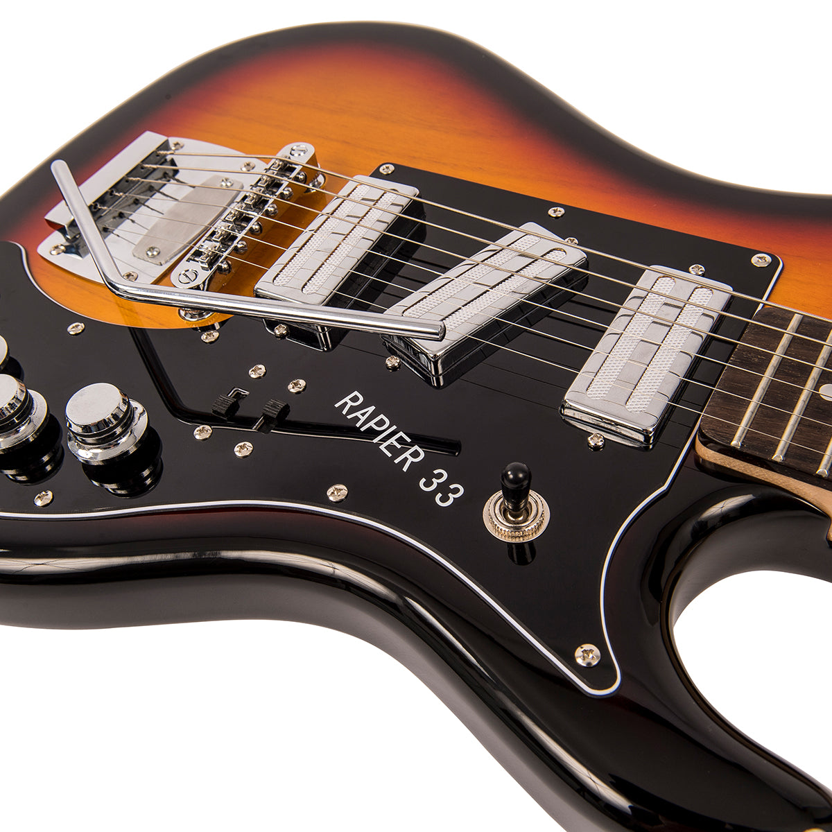 Rapier 33 Electric Guitar | 3 Tone Sunburst