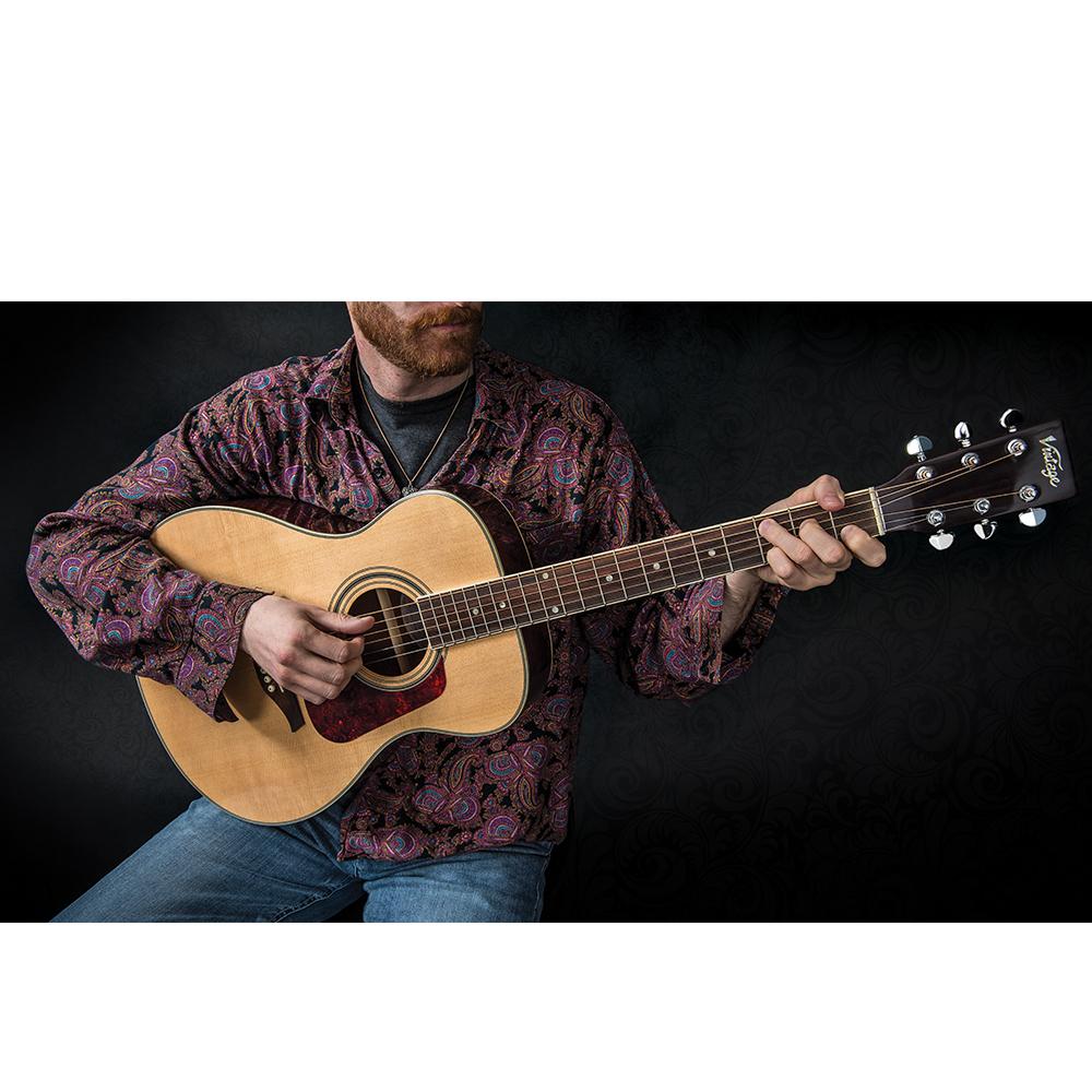 Vintage V300 Acoustic Folk Guitar Outfit | Natural