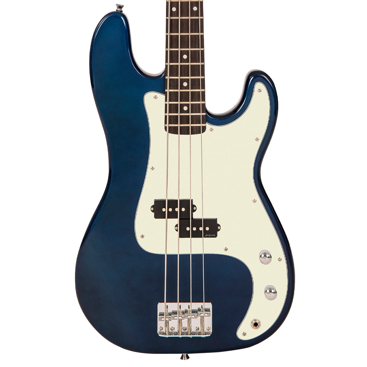 Vintage V40 Coaster Series Bass Guitar Pack | Candy Apple Blue