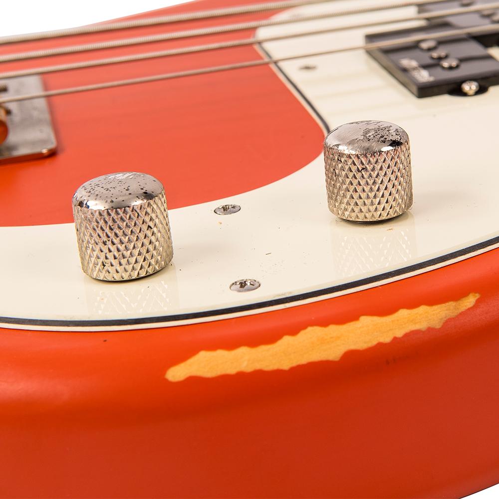 Vintage V4 ICON Bass | Distressed Firenza Red