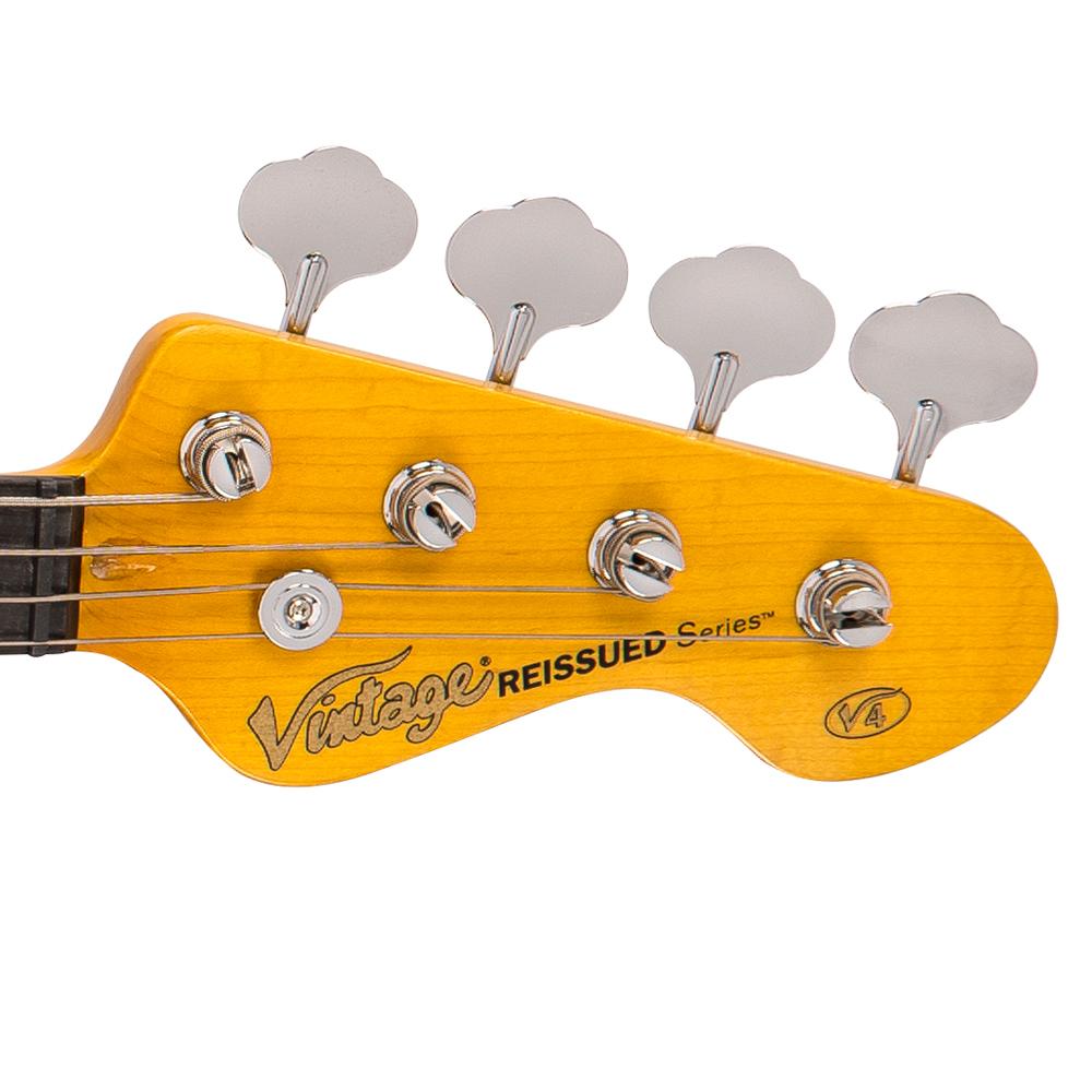 Vintage V4 Re-Issued Bass | Sunset Sunburst