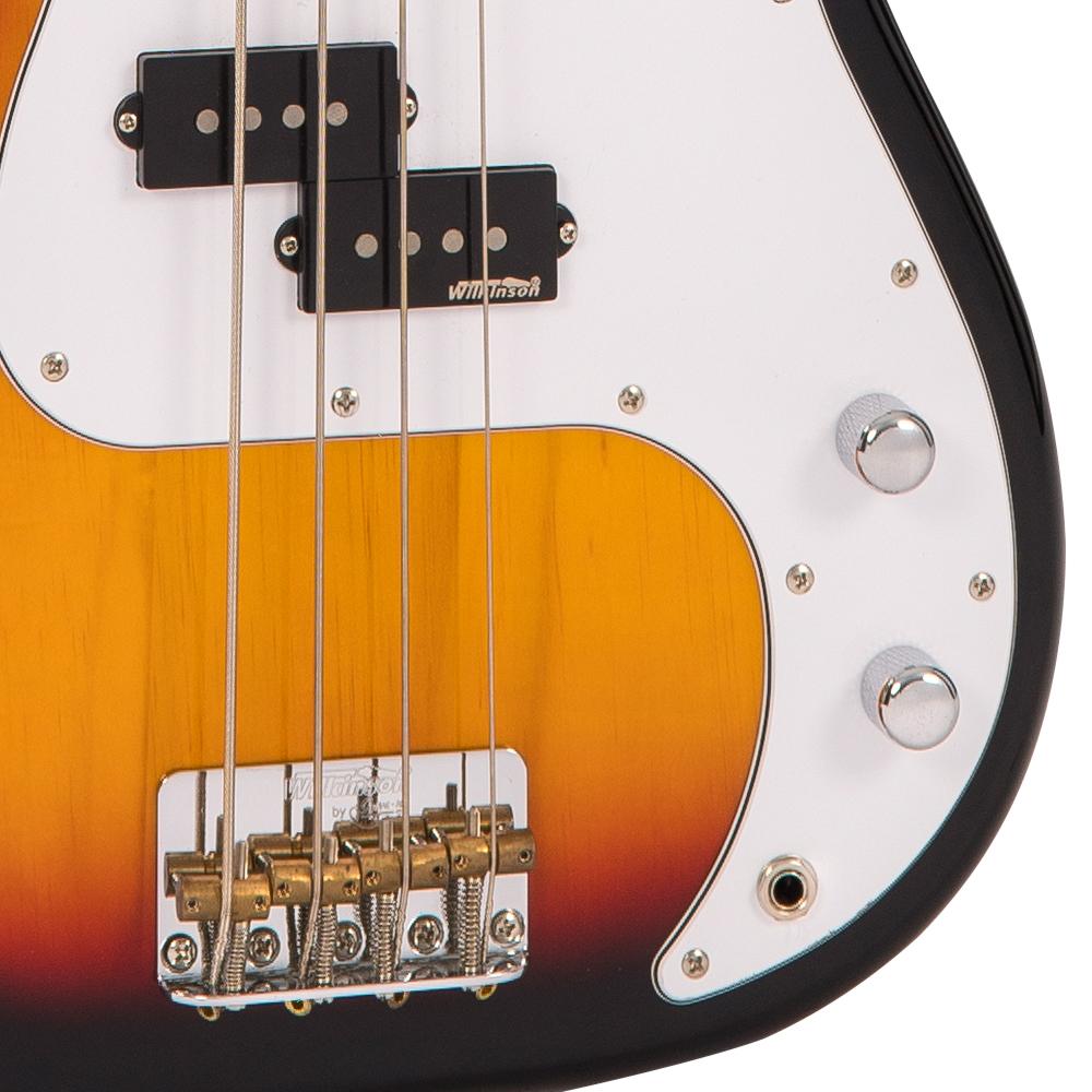 Vintage V4 Re-Issued Bass | Sunset Sunburst