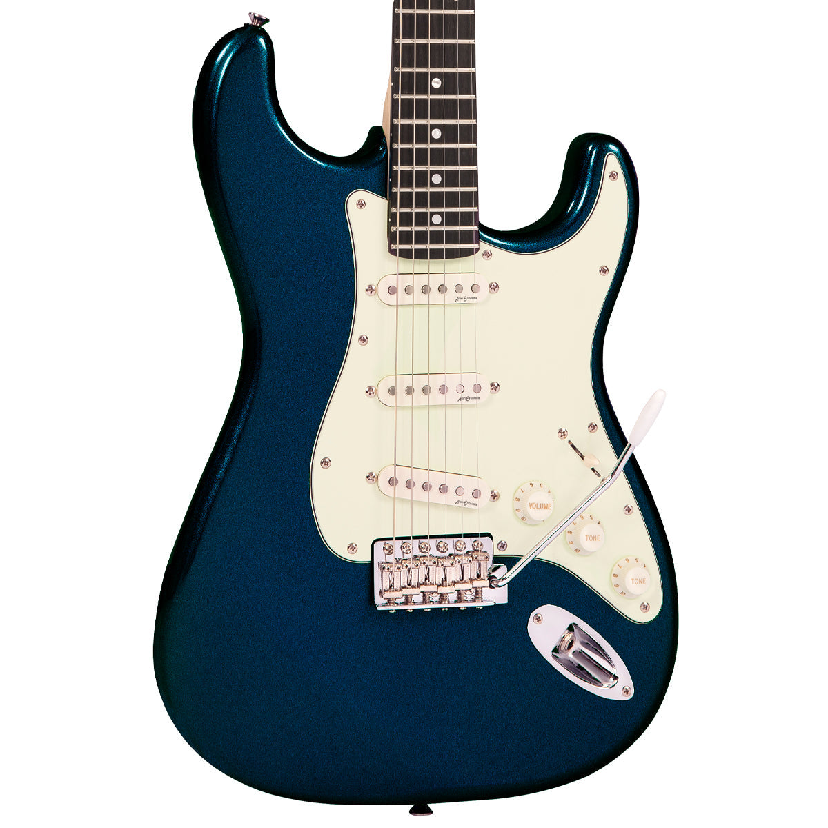 Vintage V60 Coaster Series Electric Guitar Pack | Candy Apple Blue