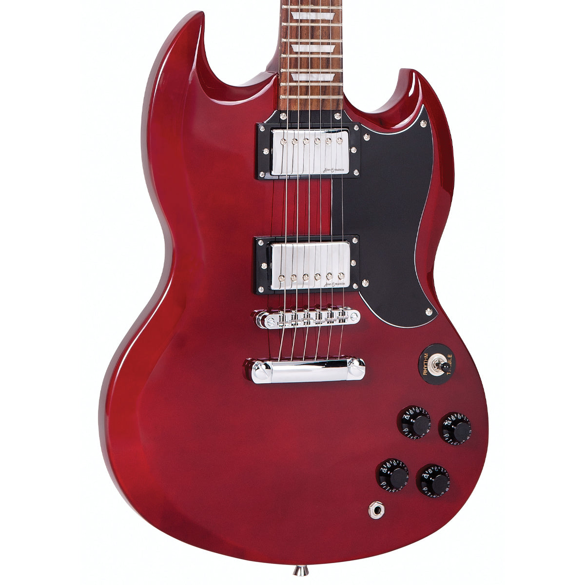Vintage V69 Coaster Series Electric Guitar Pack | Cherry Red