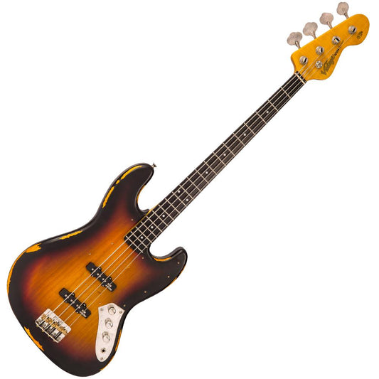 Vintage VJ74 ICON Bass | Distressed Sunset Sunburst