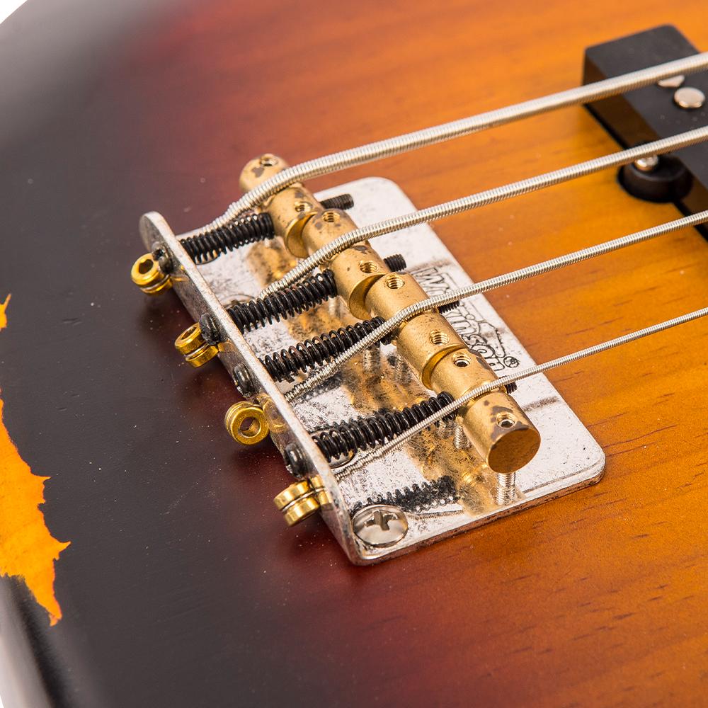 Vintage VJ74 ICON Bass | Distressed Sunset Sunburst