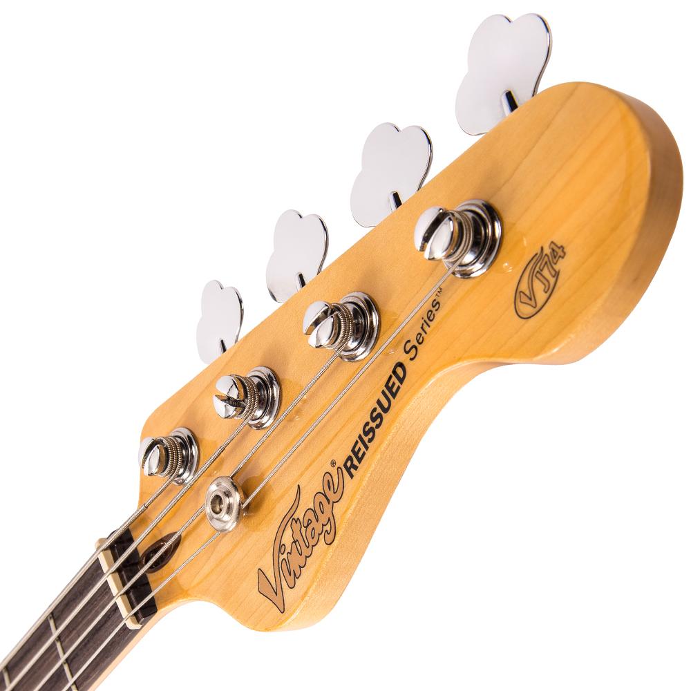 Vintage VJ74 Re-Issued Bass | Sunset Sunburst