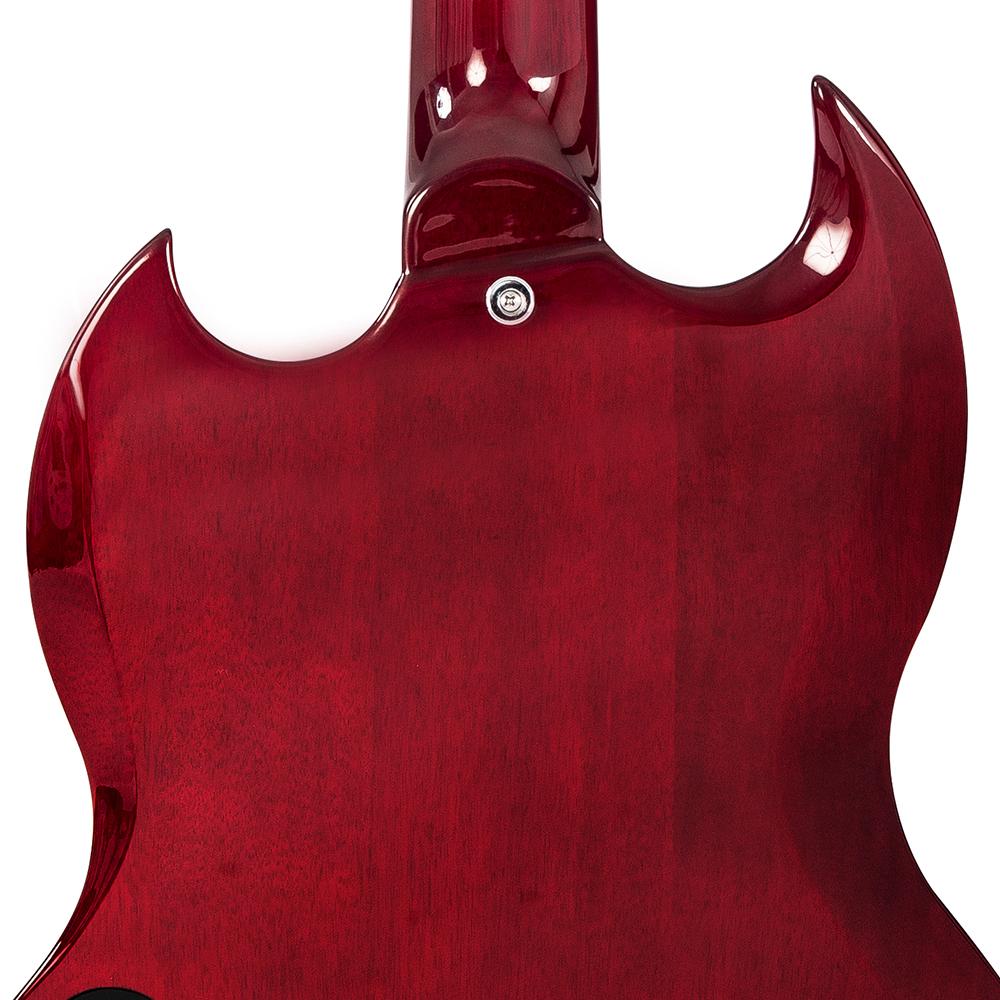 Vintage VS4 Reissued Bass Guitar | Cherry Red