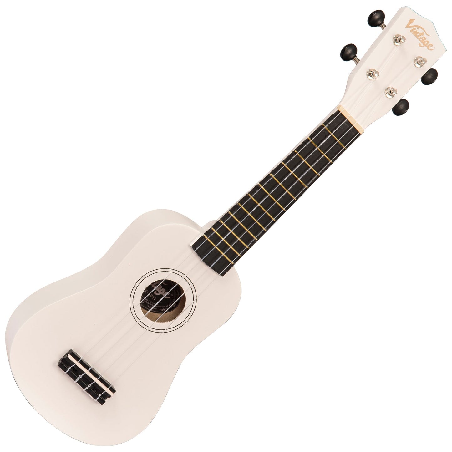 Vintage Soprano Ukulele ~ Satin White