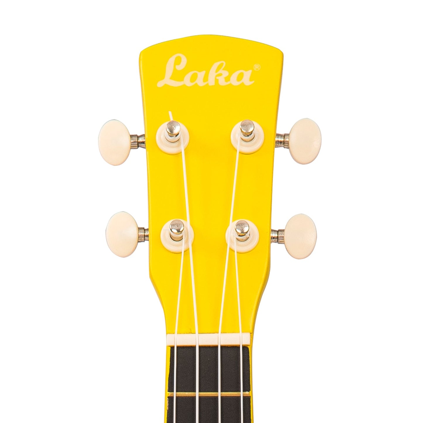 Laka Rainbow Series Soprano Ukulele & Carry Bag | Yellow