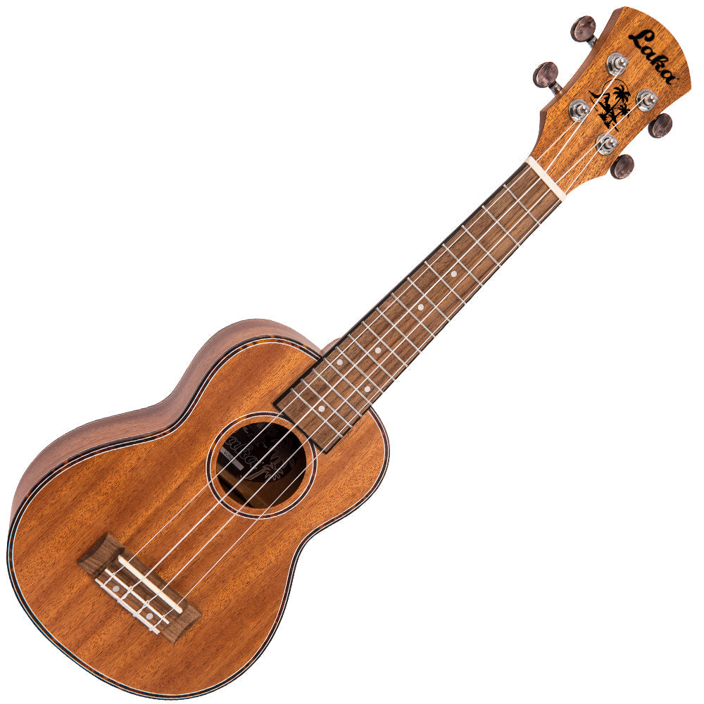 Laka Mahogany Deluxe Series Ukulele & Bag | Soprano