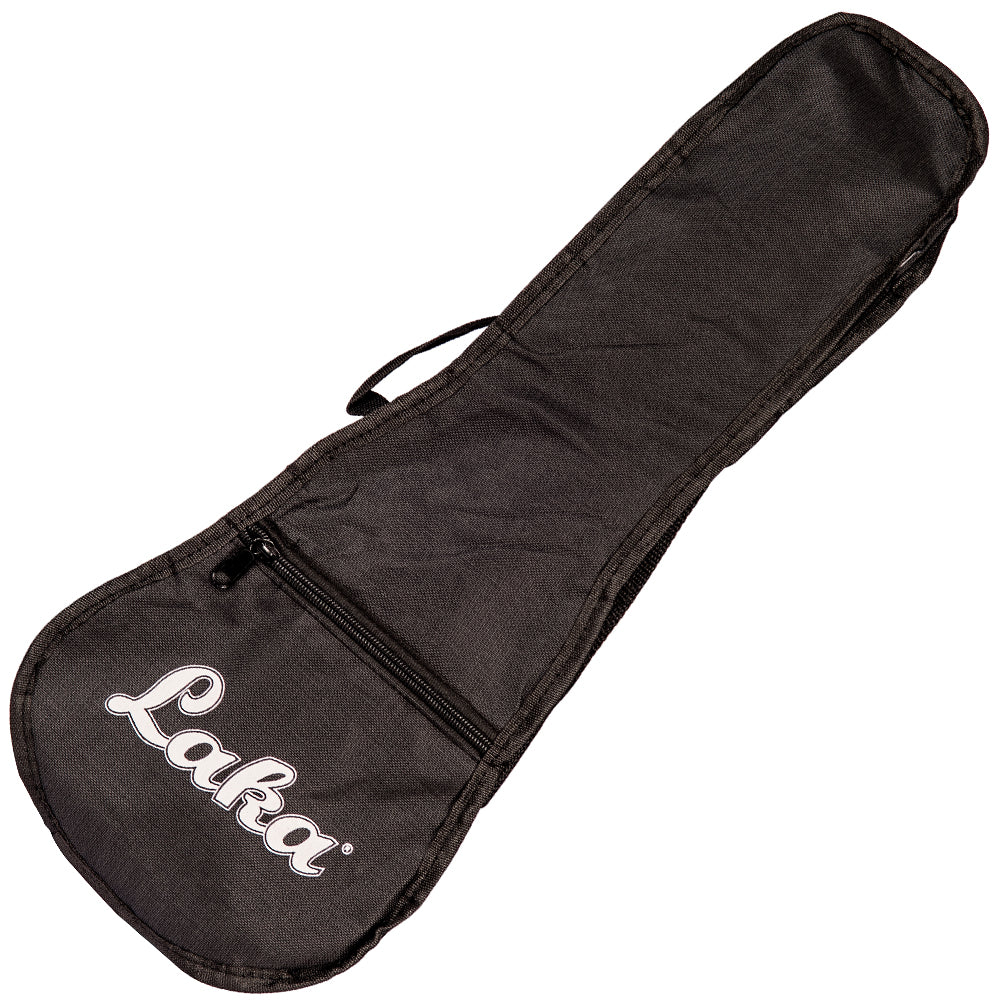 Laka Sapele Series Soprano Ukulele & Bag | Chocolate