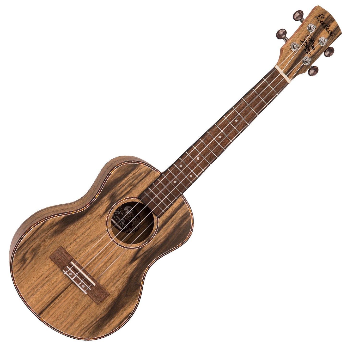 Laka Walnut Series Ukulele & Carry Bag | Tenor