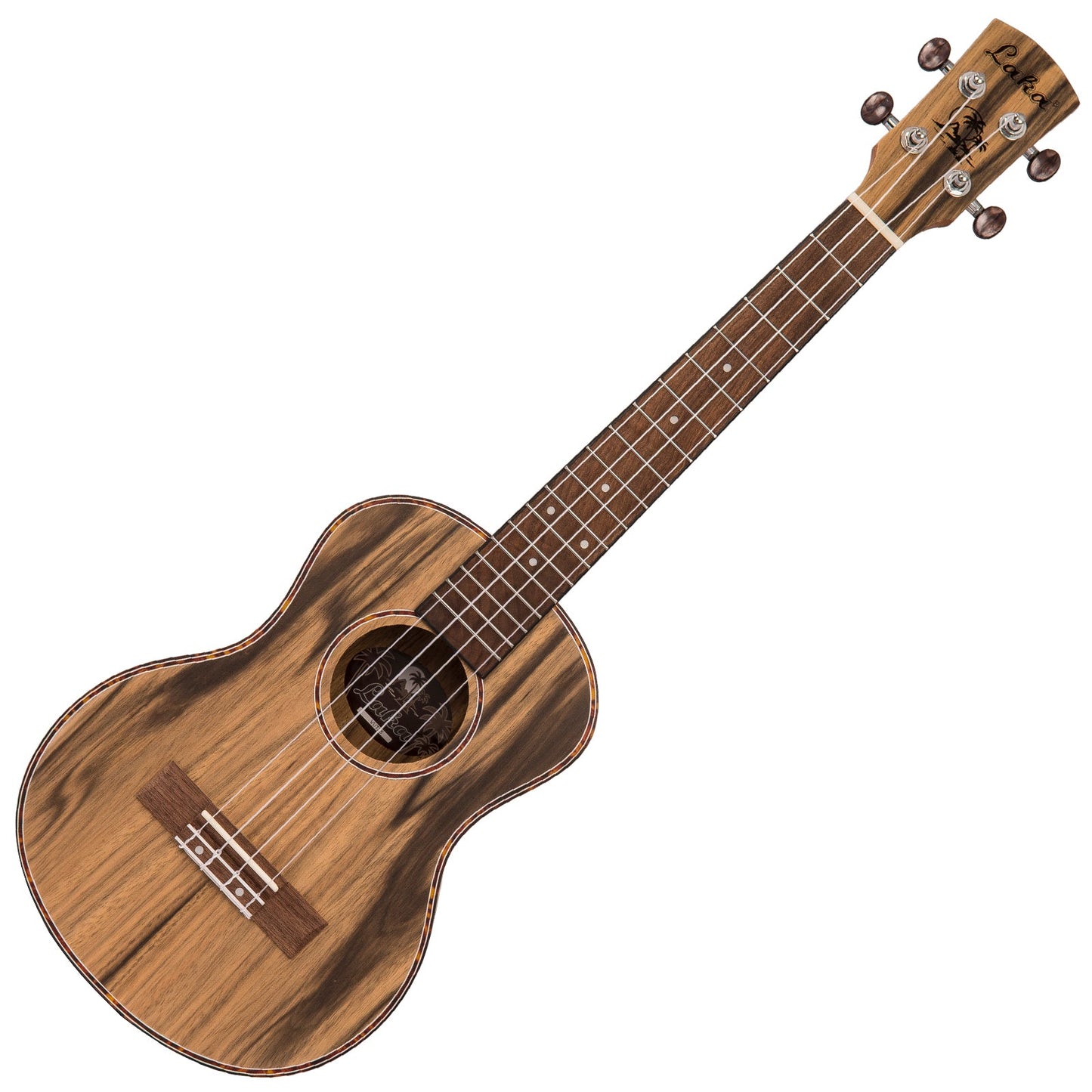 Laka Walnut Series Ukulele & Carry Bag | Tenor