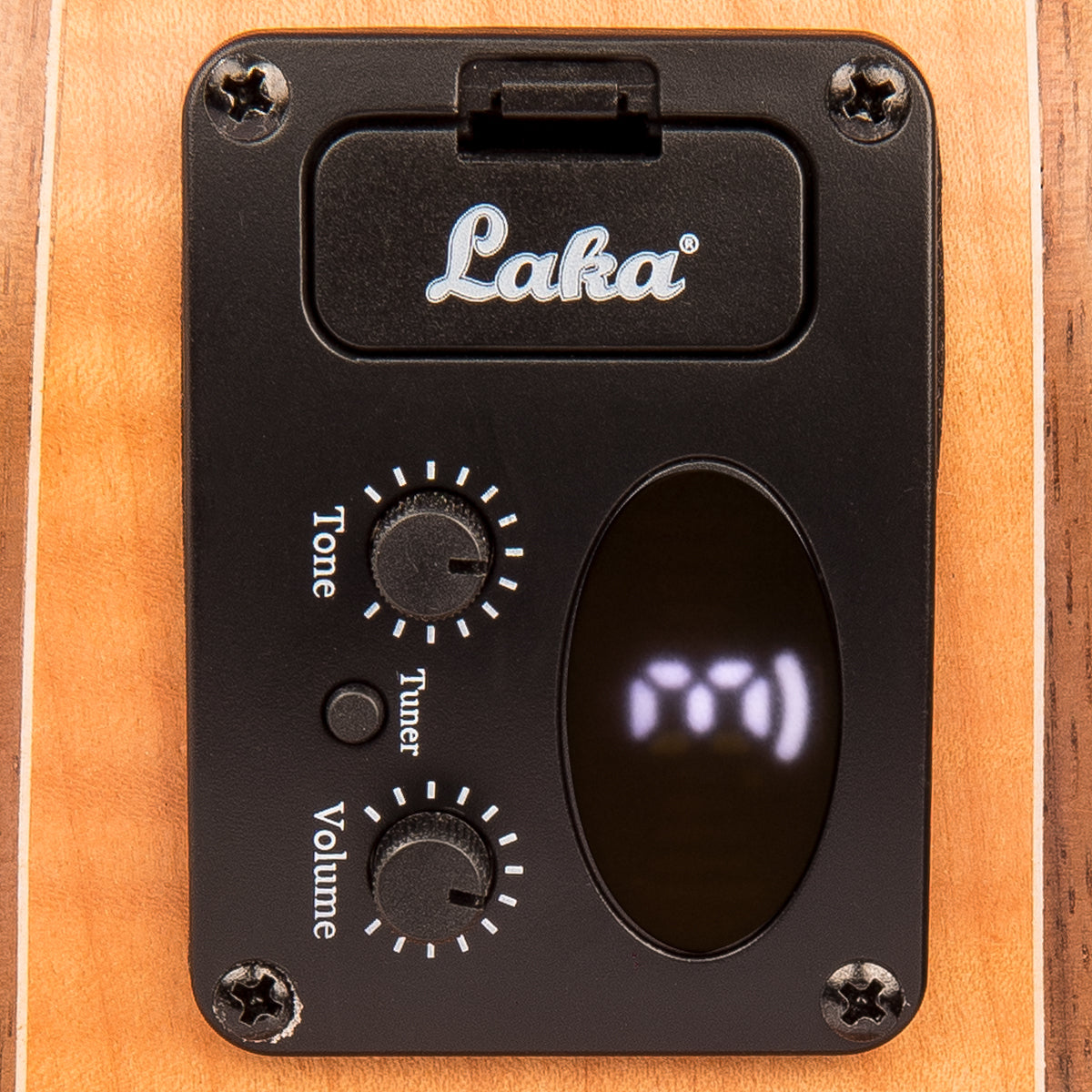 Laka Maple Series Electro-Acoustic Cutaway Ukulele & Carry Bag | Tenor