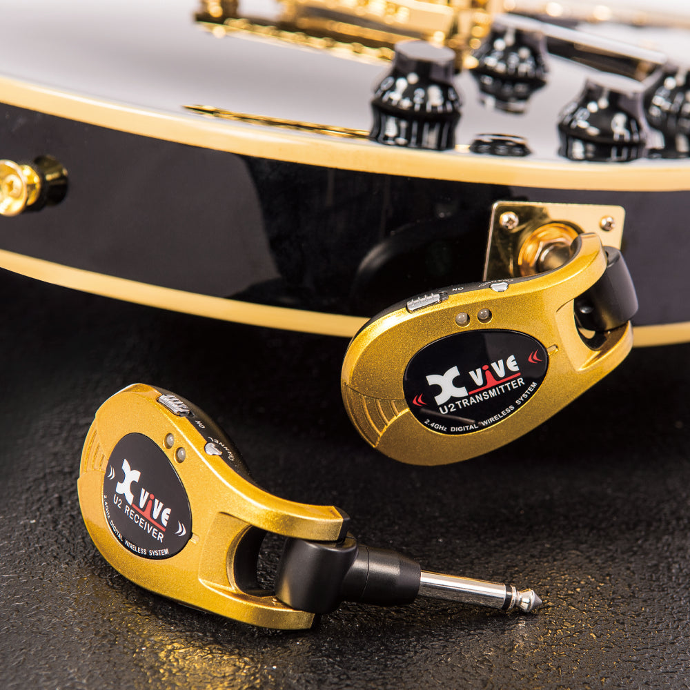 Xvive Wireless Guitar System | Gold