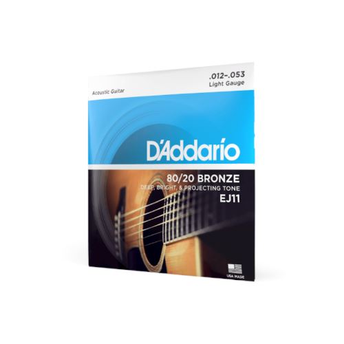 D'Addario | 12-53 Light, 80/20 Bronze D'Addario 