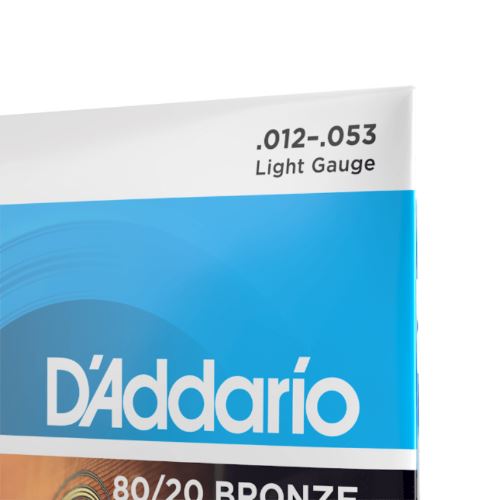 D'Addario | 12-53 Light, 80/20 Bronze D'Addario 