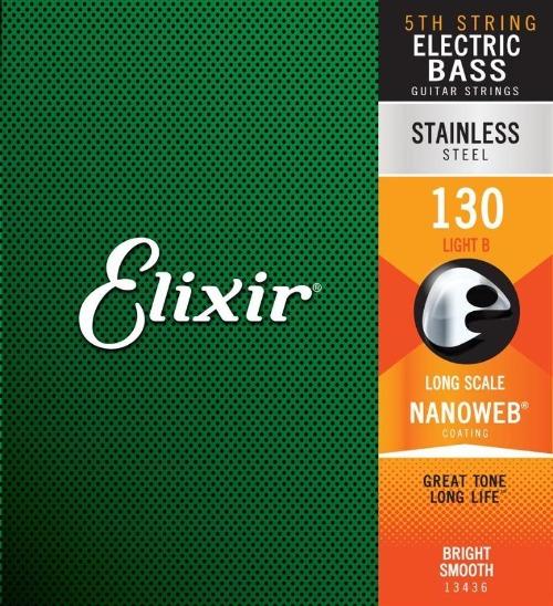 ELIXIR E13436 .130" STAINLESS STEEL BASS STRING Elixir 