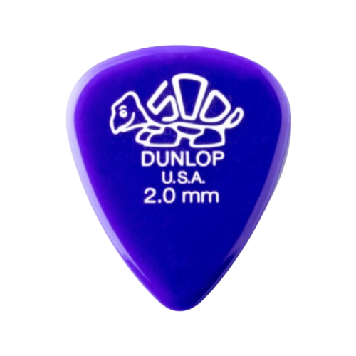 Dunlop Picks - Delrin 500 Standard 2.0mm